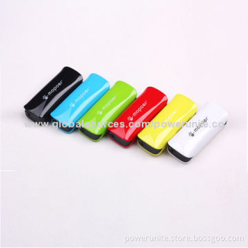 Rechargeable External 2800mAh Mini Power Bank with 18650 Lithium Battery